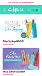 Mobile Screenshot of cibuforhair.com